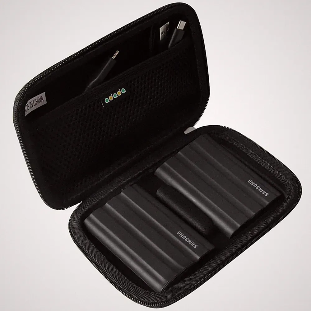 Hard Travel Case for Samsung T9/ T7 Shield 2TB / 1TB / 4TB, Portable SSD, USB...