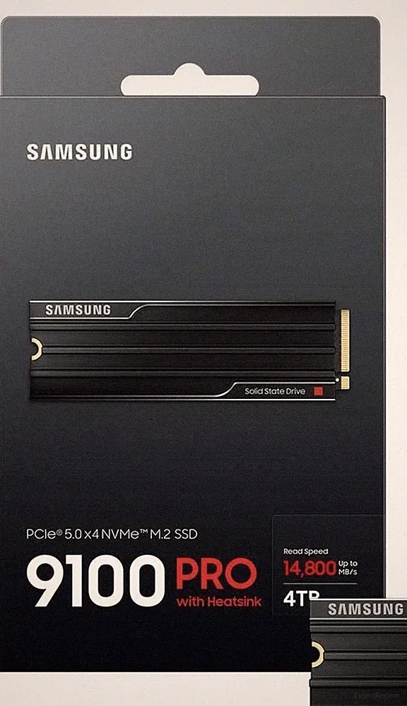 M58 Samsung 9100 PRO 4TB with Heatsink Internal SSD Gen 5x4 opened box READ!!