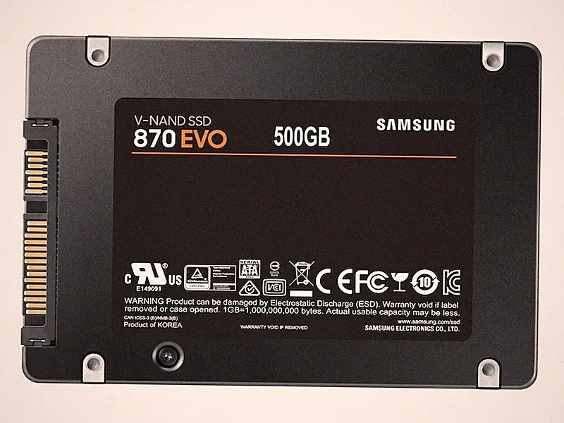 (NEW) SAMSUNG 500GB 870 EVO SSD SATA III 2.5" SOLID STATE DRIVE MZ-77E500B