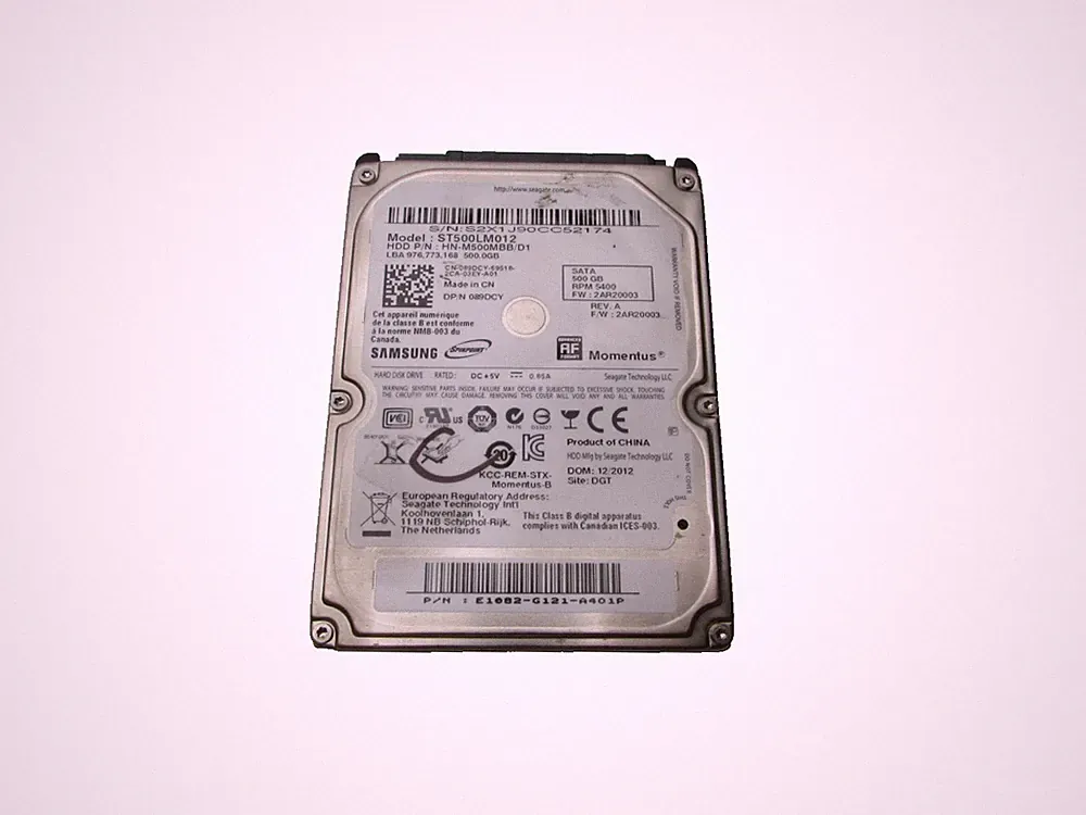 Samsung 500GB SATA 2.5" 5400RPM HDD Hard Disk Drive ST500LM012