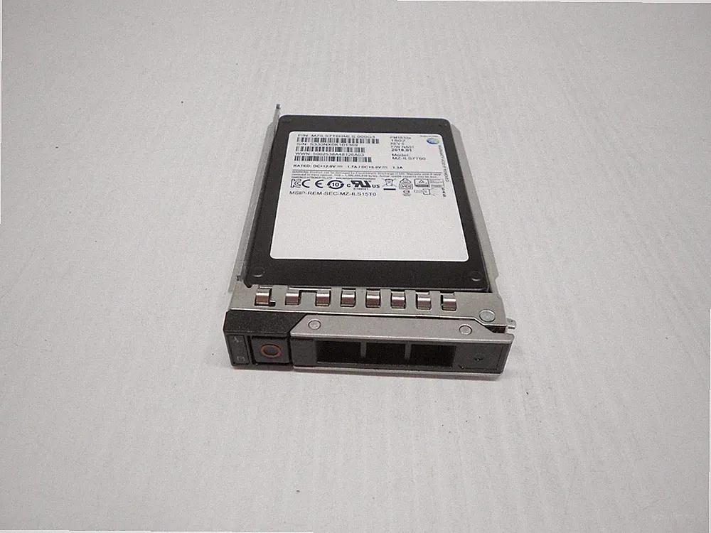 Samsung 7.68TB SSD SAS 2.5" 12G DELL Server Hard Drive R440 R540 R640 R740 8tb
