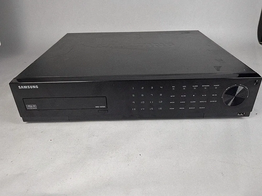 Samsung SRD-1656D Digital Video Recorder DVR w/ 8 TB Hard Drives