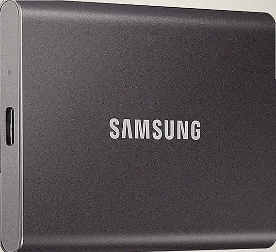 SAMSUNG T7 Portable SSD, 2TB External Solid State Drive, MU-PC2T0K