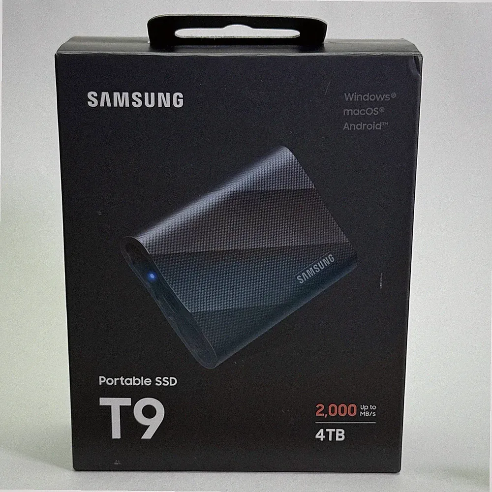 Samsung T9 4TB portable external SSD